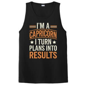 IM A Capricorn I Turn Plans Into Results PosiCharge Competitor Tank