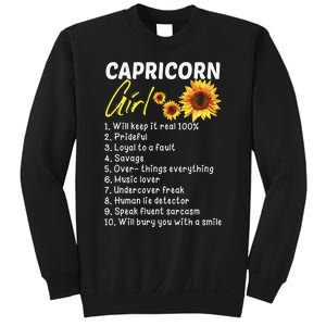 I'm a Capricorn  Funny Birthday Gift Sweatshirt