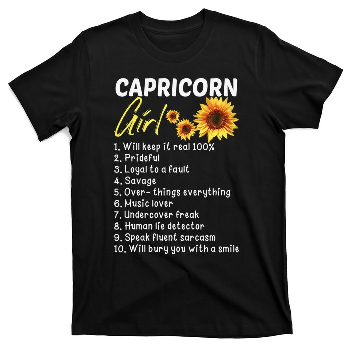 I'm a Capricorn  Funny Birthday Gift T-Shirt