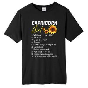 I'm a Capricorn  Funny Birthday Gift Tall Fusion ChromaSoft Performance T-Shirt