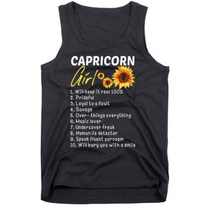 I'm a Capricorn  Funny Birthday Gift Tank Top