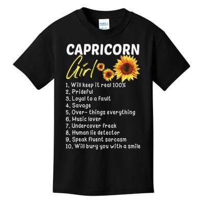 I'm a Capricorn  Funny Birthday Gift Kids T-Shirt