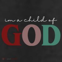 I'm A Child Of God 7 Panel Mesh Trucker Snapback Hat