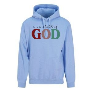 I'm A Child Of God Unisex Surf Hoodie