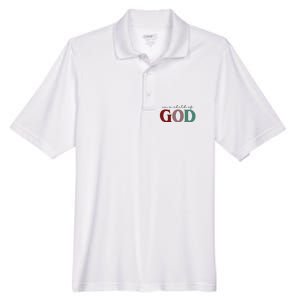 I'm A Child Of God Men's Origin Performance Pique Polo