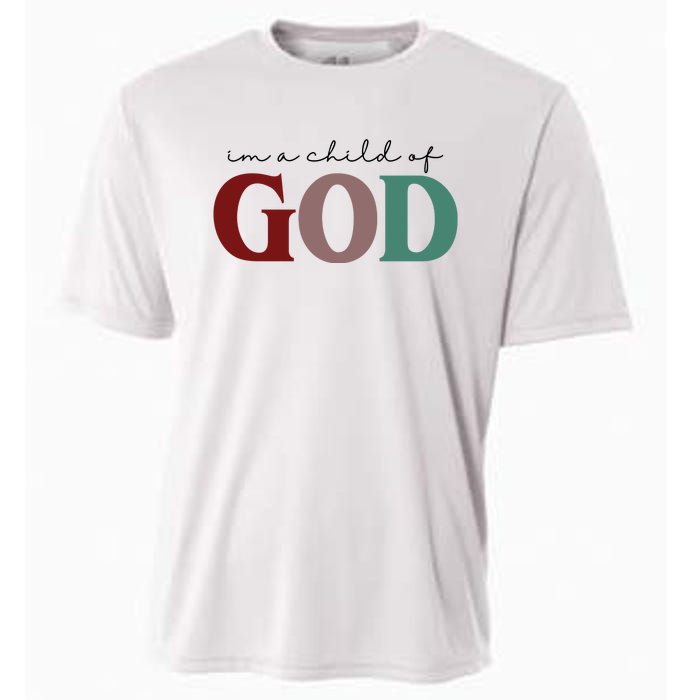 I'm A Child Of God Cooling Performance Crew T-Shirt