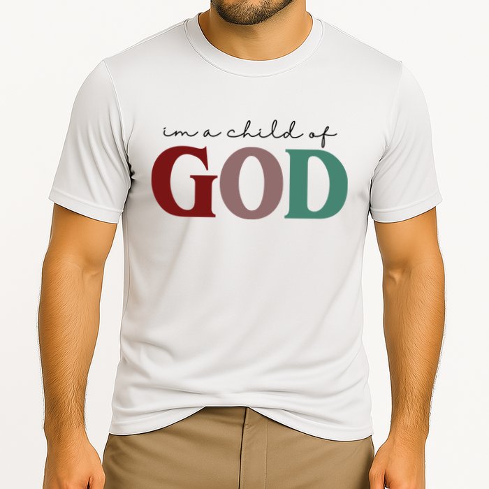 I'm A Child Of God Cooling Performance Crew T-Shirt