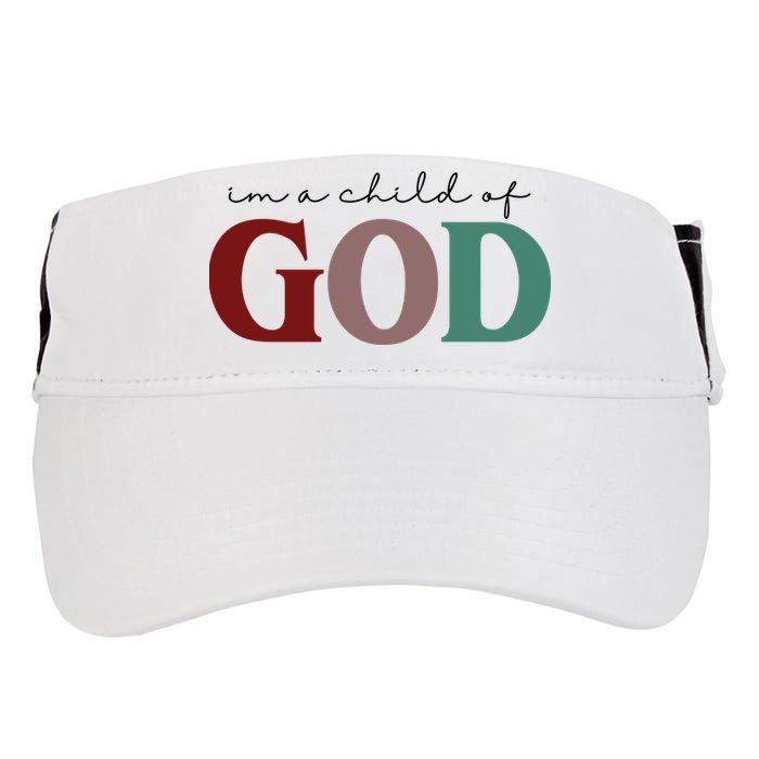 I'm A Child Of God Adult Drive Performance Visor