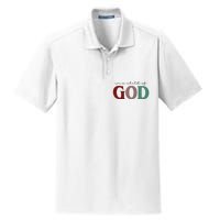 I'm A Child Of God Dry Zone Grid Polo