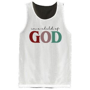 I'm A Child Of God Mesh Reversible Basketball Jersey Tank