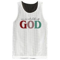 I'm A Child Of God Mesh Reversible Basketball Jersey Tank