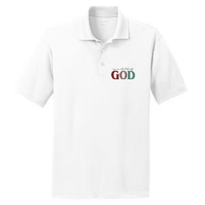 I'm A Child Of God PosiCharge RacerMesh Polo