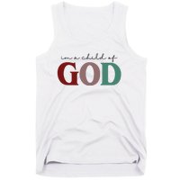 I'm A Child Of God Tank Top