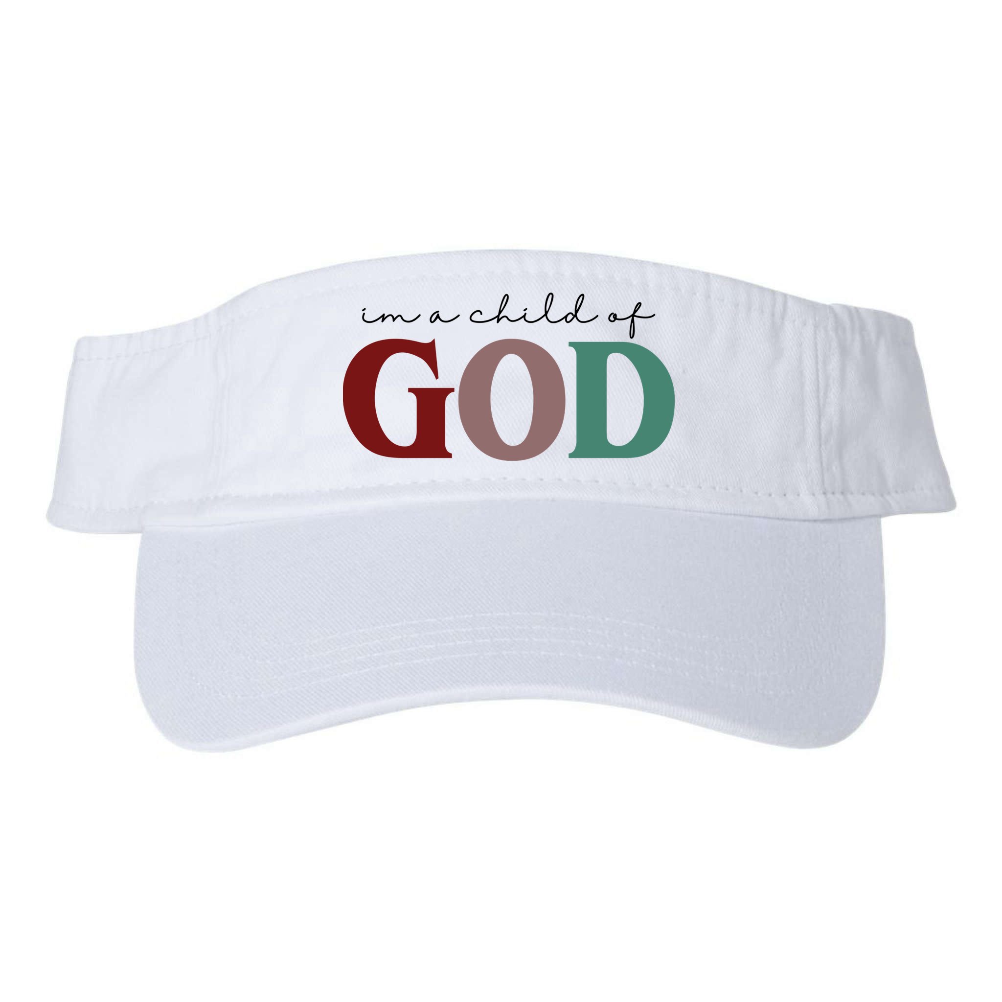 I'm A Child Of God Visor