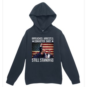 Impeached Arrested Convicted Shot Still Standing Urban Pullover Hoodie