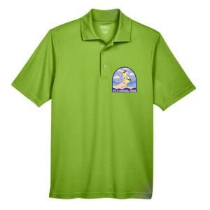 It's A Cowgirl Thing Cute Men's Origin Performance Pique Polo