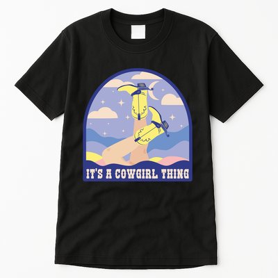 It's A Cowgirl Thing Cute Tall T-Shirt