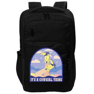 It's A Cowgirl Thing Cute Impact Tech Backpack