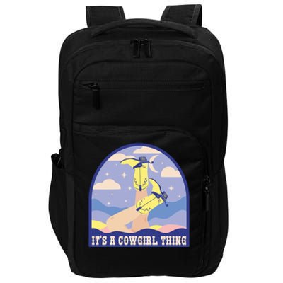 It's A Cowgirl Thing Cute Impact Tech Backpack