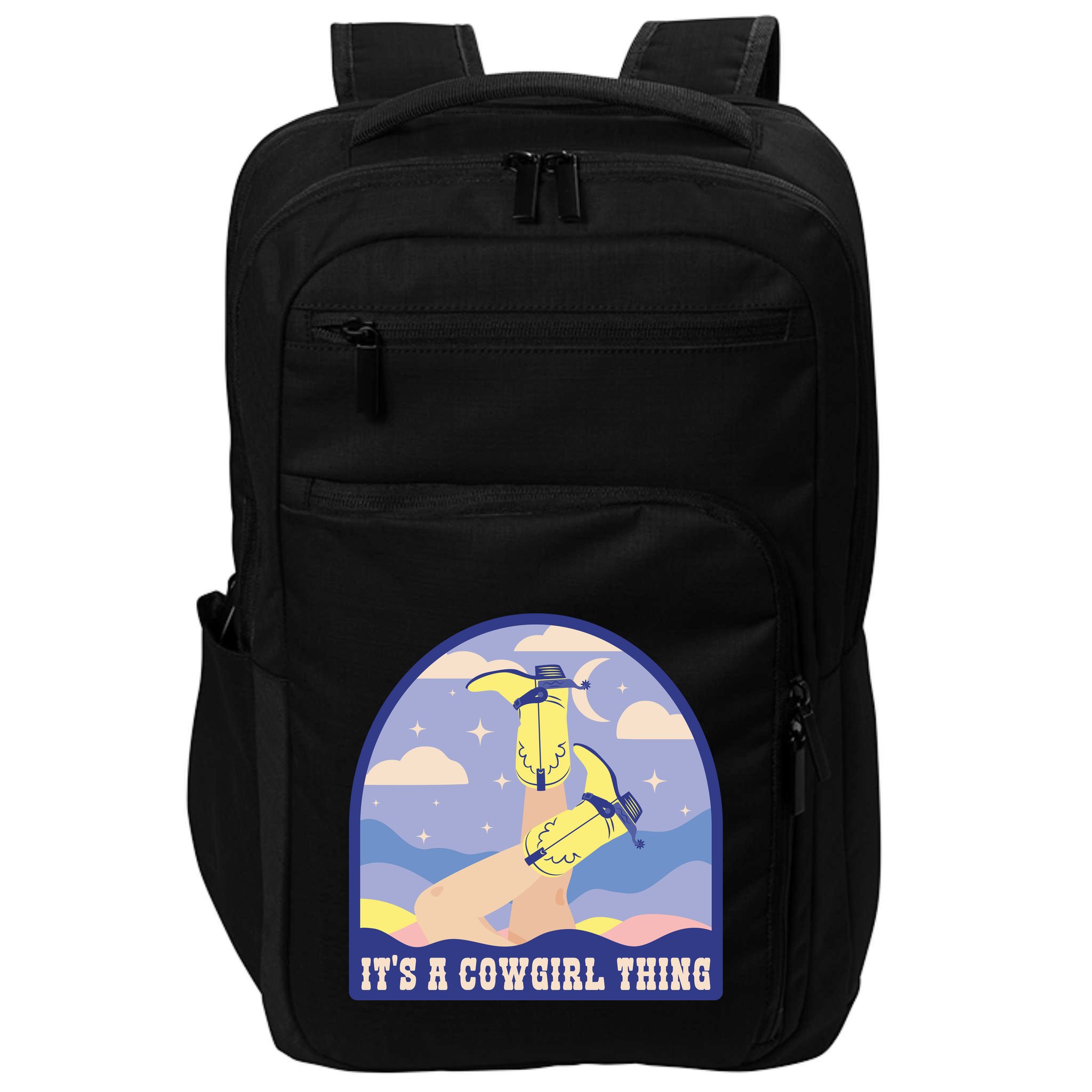 It's A Cowgirl Thing Cute Impact Tech Backpack