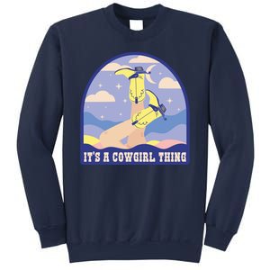 It's A Cowgirl Thing Cute Sweatshirt