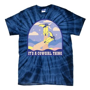 It's A Cowgirl Thing Cute Tie-Dye T-Shirt