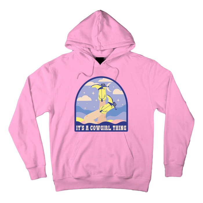 It's A Cowgirl Thing Cute Hoodie