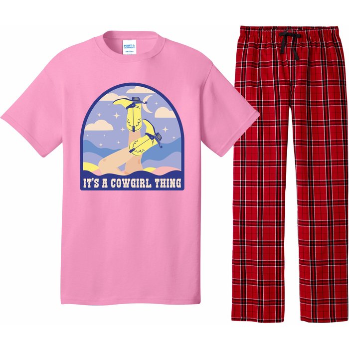 It's A Cowgirl Thing Cute Pajama Set