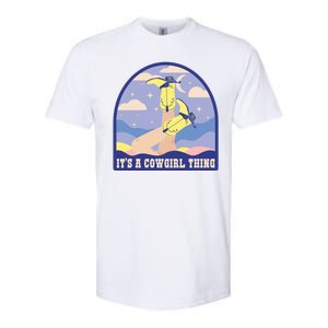 It's A Cowgirl Thing Cute Softstyle CVC T-Shirt