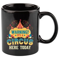 ItS A Circus Here Today Circus Birthday 11oz C Handle Ceramic Mug
