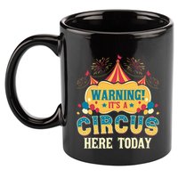 ItS A Circus Here Today Circus Birthday 11oz C Handle Ceramic Mug
