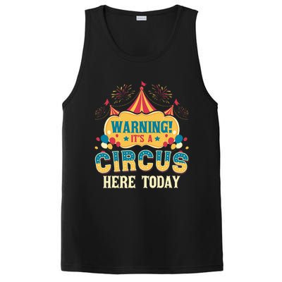 ItS A Circus Here Today Circus Birthday PosiCharge Competitor Tank