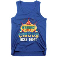 ItS A Circus Here Today Circus Birthday Tank Top