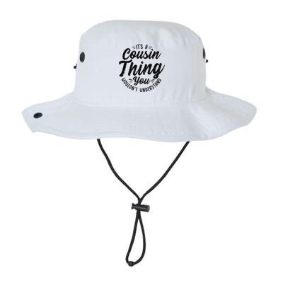 It's A Crazy Cousin Thing Cousin Crew Squad Family Black Legacy Cool Fit Booney Bucket Hat