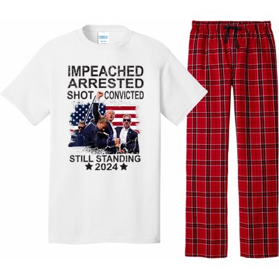 Impeached Arrested Convicted Shot Still Standing Pajama Set