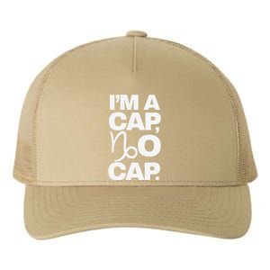 IM A Cap No Cap. Horoscope Zodiac Sign Astrology Gift Yupoong Adult 5-Panel Trucker Hat