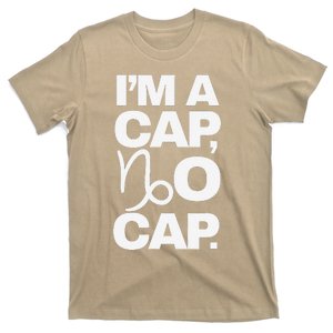 IM A Cap No Cap. Horoscope Zodiac Sign Astrology Gift T-Shirt