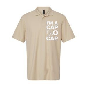 IM A Cap No Cap. Horoscope Zodiac Sign Astrology Gift Softstyle Adult Sport Polo