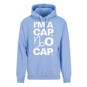 IM A Cap No Cap. Horoscope Zodiac Sign Astrology Gift Unisex Surf Hoodie