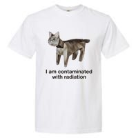 I Am Contaminated With Radiation Cat Meme Funny Garment-Dyed Heavyweight T-Shirt