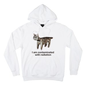 I Am Contaminated With Radiation Cat Meme Funny Hoodie