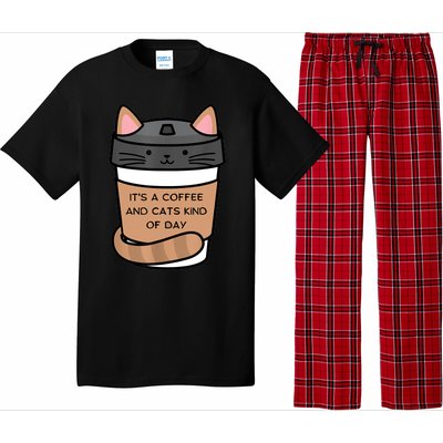 It's A Coffee And Cats Kind Of Day Pajama Set