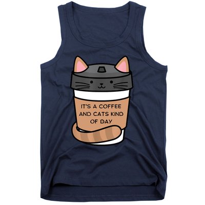 It's A Coffee And Cats Kind Of Day Tank Top