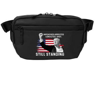 Impeached Arrested Convicted Shot Still Standing Crossbody Pack