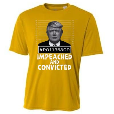 Impeached And Convicted Felon 45 Cooling Performance Crew T-Shirt