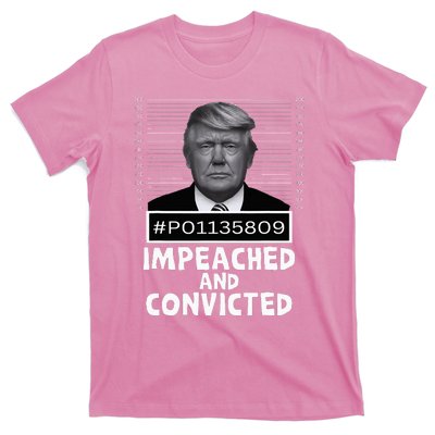 Impeached And Convicted Felon 45 T-Shirt