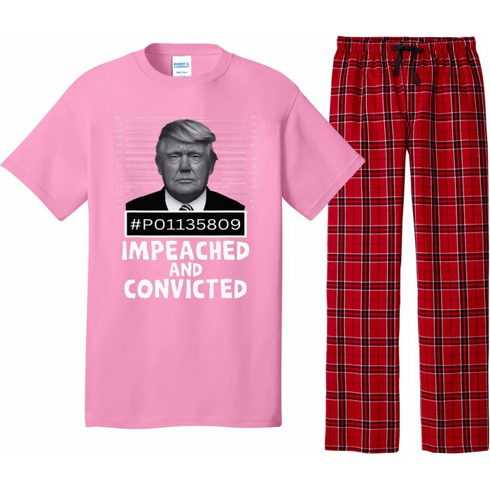 Impeached And Convicted Felon 45 Pajama Set