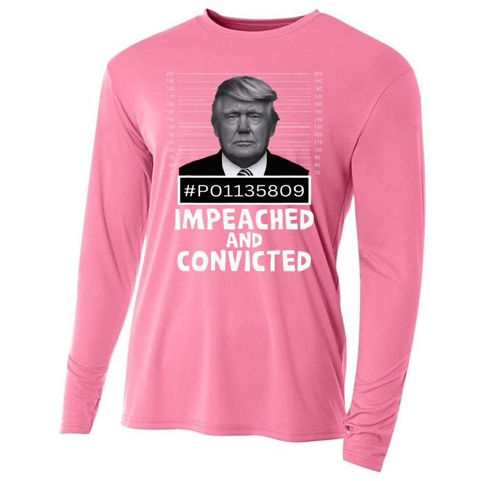 Impeached And Convicted Felon 45 Cooling Performance Long Sleeve Crew