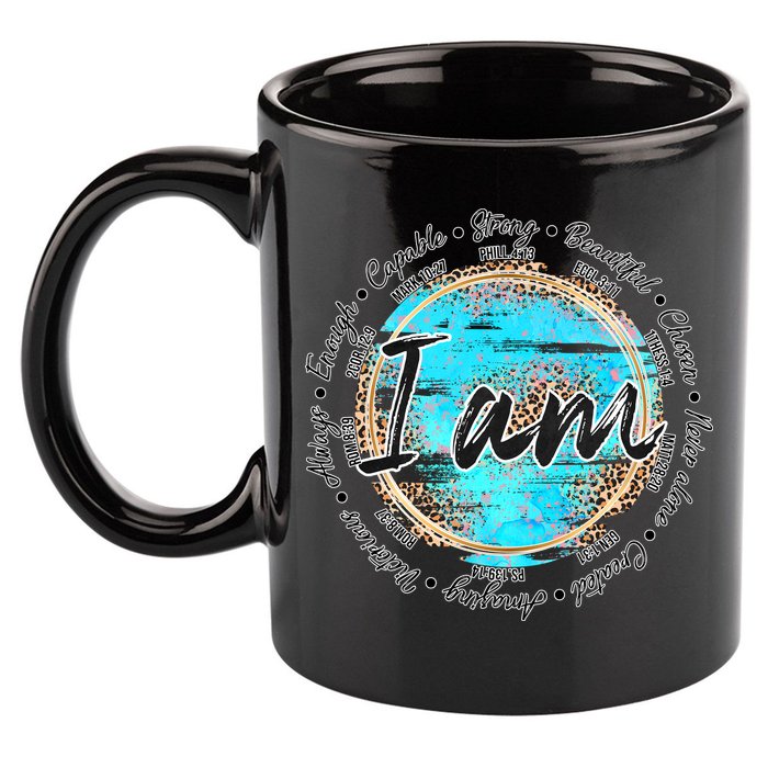 I Am Christian Bible Verses 11oz C Handle Ceramic Mug