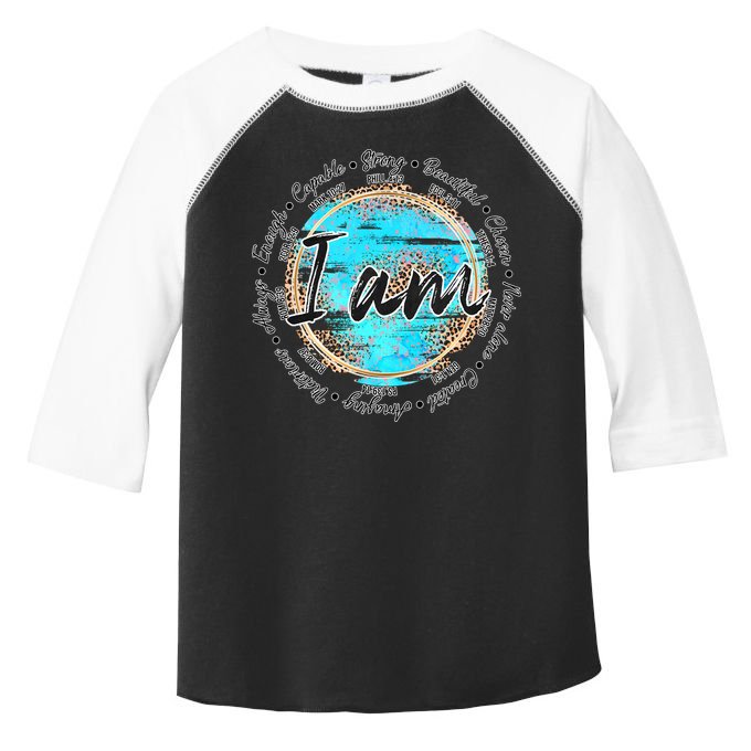 I Am Christian Bible Verses Toddler Fine Jersey T-Shirt
